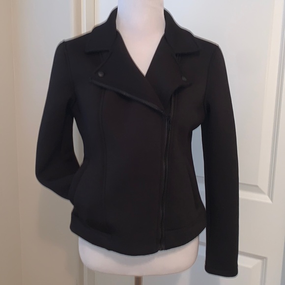 JOE FRESH BRAND NEW SIZE MEDIUM JET BLACK JACKET